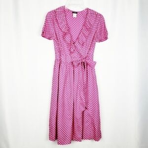 J. CREW printed silk Fontana dress